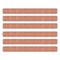 Moving Mountains Terra Cotta Straight Border Trim, 35 Feet Per Pack, 6 Packs